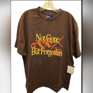 Lifted Anchors brown tee size large